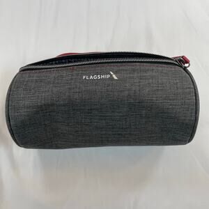 American Airlines Flagship x Thirteen Lune Toiletry Travel Bag Gray Red Unisex